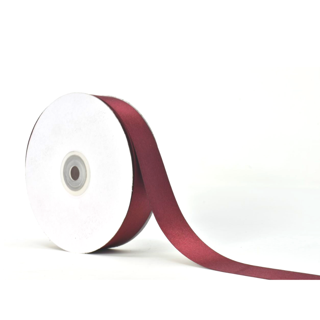 RIBBON SATIN WINE 25X50 (4050/11) X1